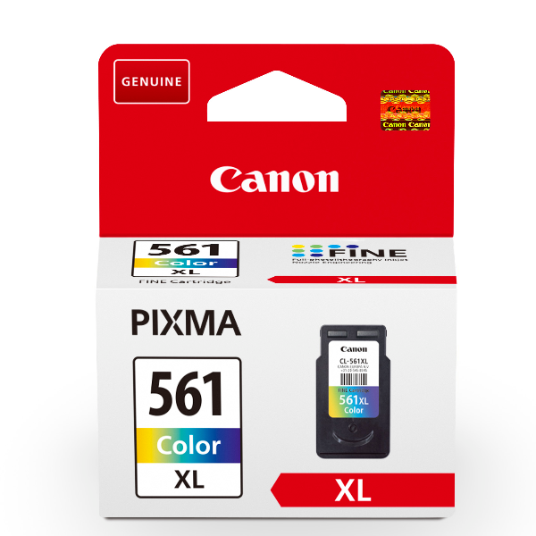 Canon CL-561XL - Colore (ciano, magenta, giallo) - originale - cartuccia d'inchiostro - per PIXMA TS5350, TS5351, TS5352, TS5353, TS7450, TS7451