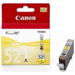 Canon CLI-521Y - 9 ml - giallo - originale - serbatoio inchiostro - per PIXMA iP3600, iP4700, MP540, MP550, MP560, MP620, MP630, MP640, MP980, MP990, MX860, MX870