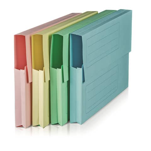Brefiocart - Cartelletta portadocumenti - per 320 x 250 mm - rosa