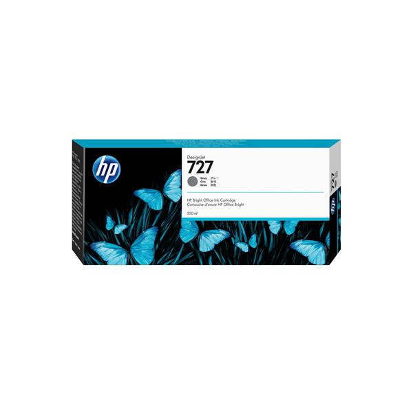 HP 727 - 300 ml - alta capienza - grigio - originale - DesignJet - cartuccia d'inchiostro - per DesignJet T1500, T1530, T2500, T2530, T920, T930