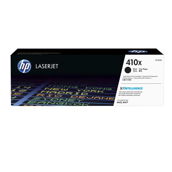 HP 410X - Alta resa - nero - originale - LaserJet - cartuccia toner (CF410X) - per Color LaserJet Pro M452, MFP M377, MFP M477