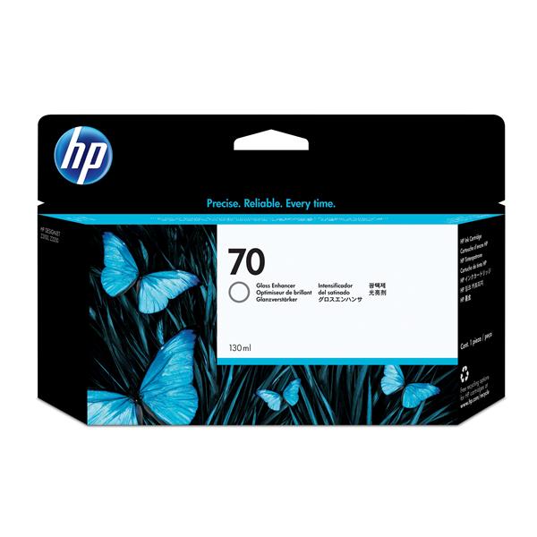 HP 70 - 130 ml - ottimizzatore di lucentezza - originale - DesignJet - cartuccia d'inchiostro - per DesignJet Z2100, Z2100 GP, Z3100, Z3100 GP, Z3100ps GP, Z3200, Z3200ps, Z5200 PostScript