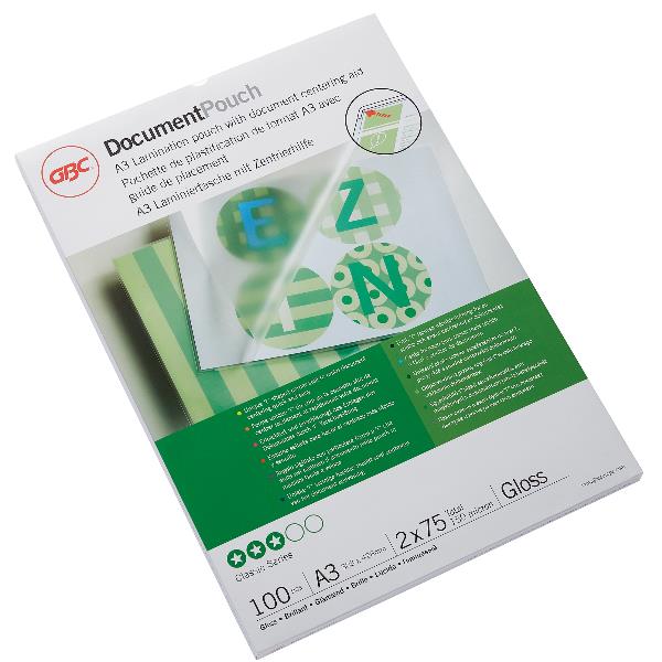 Ibico - 75 micron - 303 x 426 mm rivestimento di plastificazione