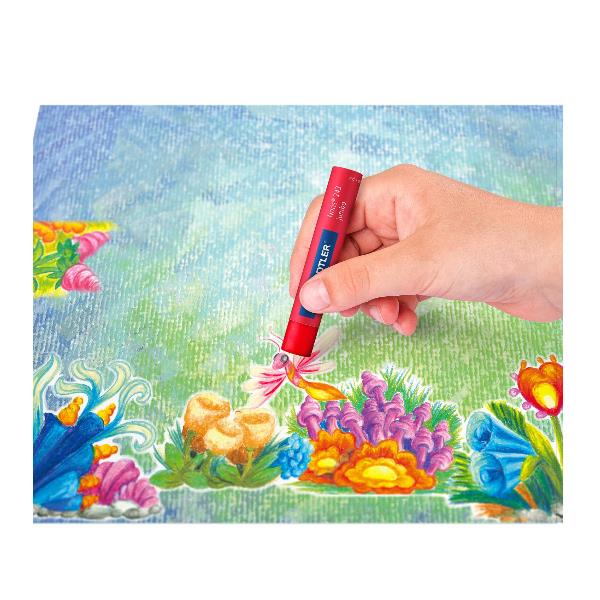 STAEDTLER Noris Club Jumbo - Pastello - pastello a olio - colori assortiti - 11 mm (pacchetto di 24)