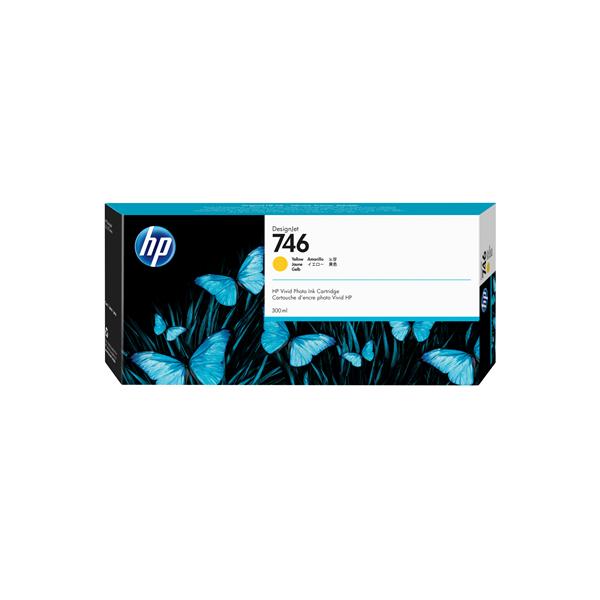 HP 746 - 300 ml - giallo - originale - DesignJet - cartuccia d'inchiostro - per DesignJet HD Pro MFP, Z6, Z6dr, Z9+, Z9+dr