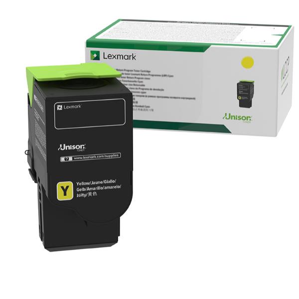 Lexmark - Giallo - originale - cartuccia toner LCCP, LRP - per Lexmark C2325dw, C2425dw, C2535dw, MC2325adw, MC2425adw, MC2535adwe, MC2640adwe