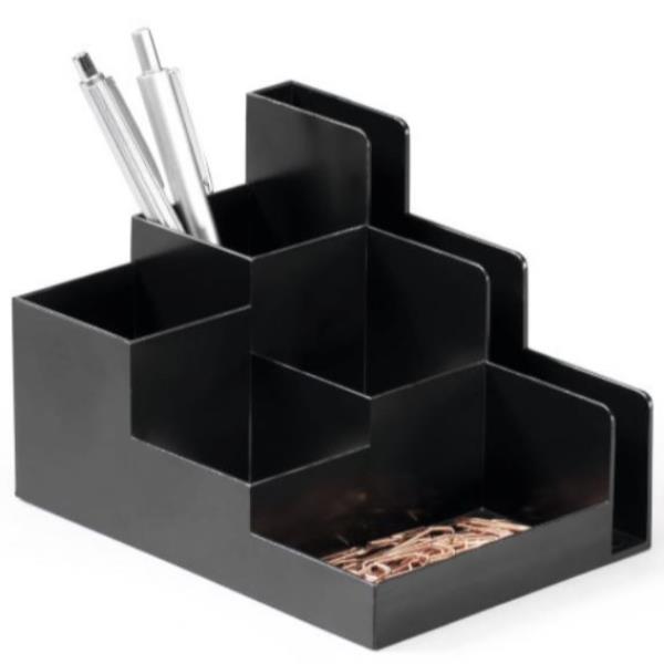 DURABLE OPTIMO - Organizzatore scrivania - plastica - antracite