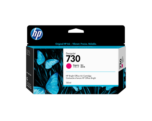 HP 730 - 130 ml - magenta - originale - DesignJet - cartuccia d'inchiostro - per DesignJet T1700, T1700 PostScript, T1700dr, T1700dr PostScript