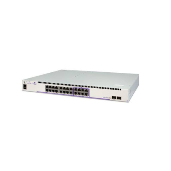 Alcatel-Lucent OmniSwitch 6560-P24Z8 - Switch - L3 - gestito - 8 x 100/1000/2.5G Base-T (HPoE) + 16 x 10/100/1000 Base-T (PoE) + 2 x 1 Gigabit / 10 Gigabit SFP+ (uplink / stacking) - montabile su rack - High PoE