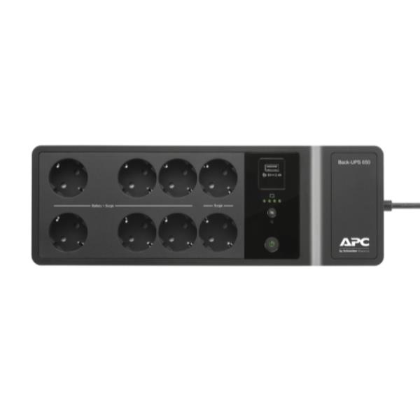 APC Back-UPS BE650G2-GR - UPS - 230 V c.a. V - 400 Watt - 650 VA - connettori di uscita 8 - nero