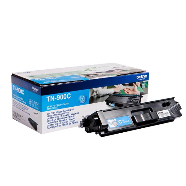 Brother TN900C - Ciano - originale - cartuccia toner - per Brother HL-L9200CDWT, HL-L9300CDWT, HL-L9300CDWTT, MFC-L9550CDW, MFC-L9550CDWT