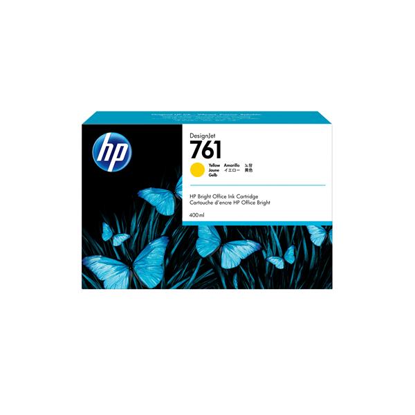 HP 761 - 400 ml - giallo - originale - DesignJet - cartuccia d'inchiostro - per DesignJet T7100, T7200 Production Printer