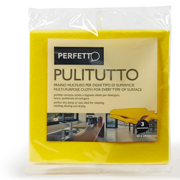 Perfetto PULITUTTO - Panno per pulizia - pacco da 3