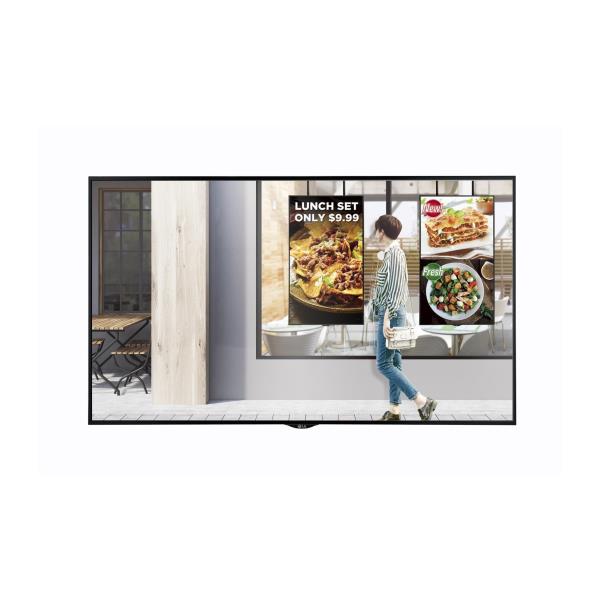 LG 75XS2E-B - 75" Categoria diagonale (74.52" visualizzabile) - XS Series Display LCD retroilluminato a LED - segnaletica digitale - 4K UHD (2160p) 3840 x 2160