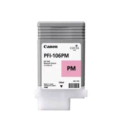 Canon PFI-106 PM - 130 ml - magenta per foto - originale - serbatoio inchiostro - per imagePROGRAF iPF6400, iPF6400SE, IPF6450
