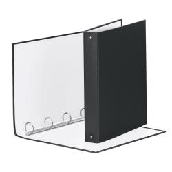 Esselte Meeting - Quaderno ad anelli - larghezza dorsale 40 mm - per 220 x 300 mm - capacità 200 fogli - nero