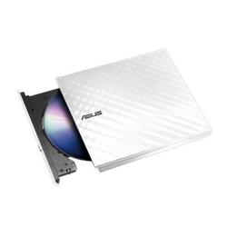 ASUS SDRW-08D2S-U LITE - Unità disco - DVD±RW (±R DL) / DVD-RAM - 8x/8x/5x - USB 2.0 - esterno - bianco