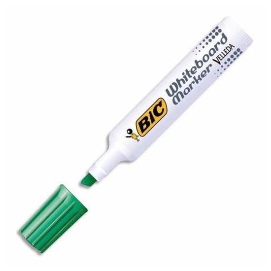 BIC VELLEDA 1791 - Marcatore - non permanente - verde - inchiostro a base chetone - 3.3-4.6 mm - medio (pacchetto di 12)