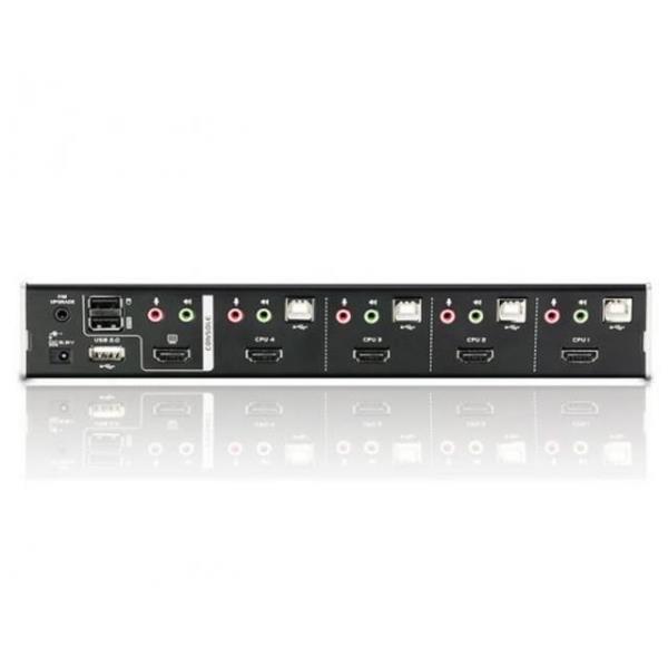 ATEN CubiQ CS1794 USB 2.0 HDMI KVMP Switch - Switch KVM / audio / USB - 4 x KVM / audio / USB - 1 utente locale - desktop