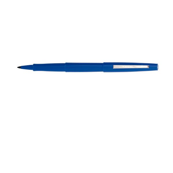 Paper Mate FLAIR ORIGINAL - Penna punta in fibra - blu - inchiostro base acqua - 1 mm - medio (pacchetto di 12)