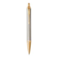 Parker IM Premium - Penna a sfera - blu - medio - retrattile
