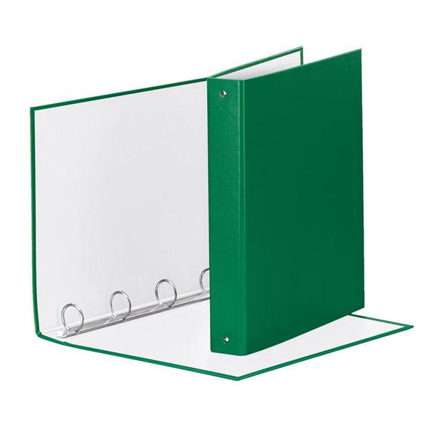 Esselte - Quaderno ad anelli - larghezza dorsale 40 mm - per 220 x 300 mm - capacità 200 fogli - verde
