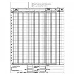 Edipro - Registro IVA prima nota fatture - 25 fogli - 230 x 297 mm - duplicato - senza carbonio