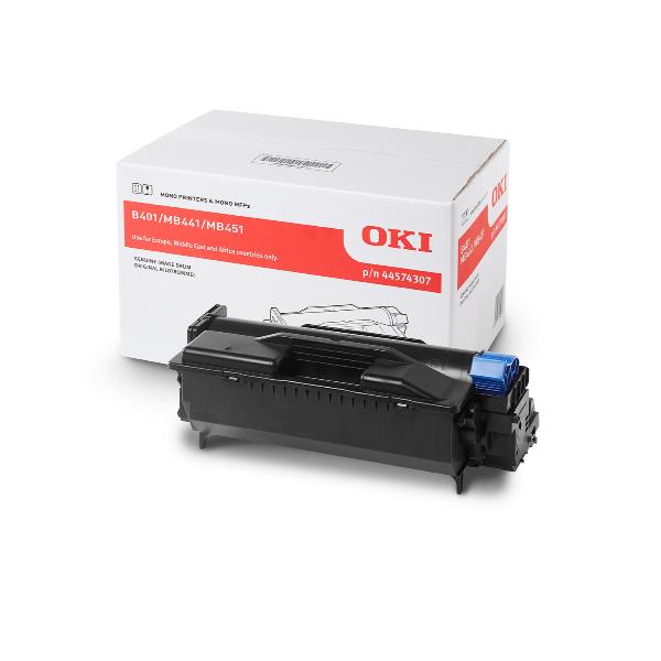 OKI - Nero - originale - kit tamburo - per B401d, 401dn; MB441, 441-L, 451, 451-L, 451W