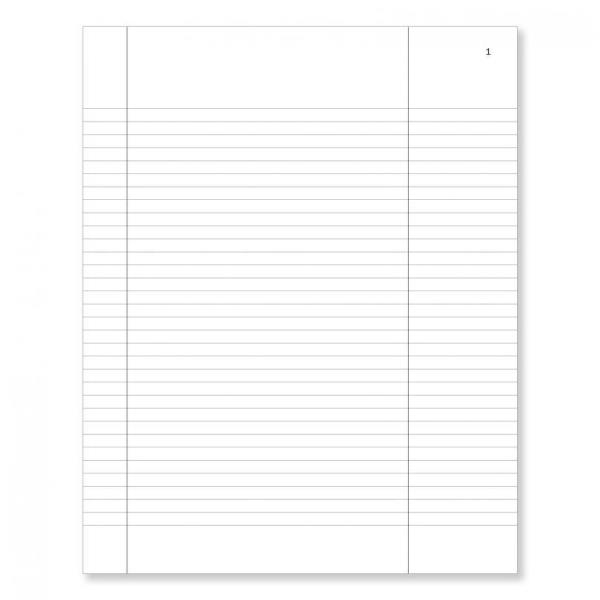 Data Ufficio - Libro per minuta riunioni - 96 pagine - 245 x 310 mm - numerato