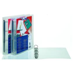 Favorit HAWAI - Raccoglitore ad anelli - larghezza dorsale 20 mm - per A4 - trasparente