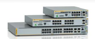 Allied Telesis AT x230-10GP - Switch - L2+ - gestito - 8 x 10/100/1000 (PoE+) + 2 x SFP - desktop, montabile su rack, montaggio a parete - PoE+ (120 W)