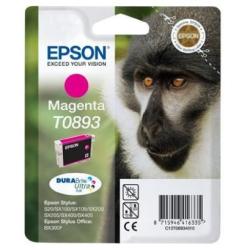 Epson T0893 - Magenta - originale - blister con radiofrequenza / allarme acustico - cartuccia d'inchiostro - per Stylus S21, SX110, SX115, SX210, SX215, SX400, SX405, SX410, SX415; Stylus Office BX300