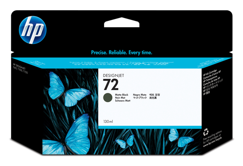 HP 72 - 130 ml - nero opaco - originale - cartuccia d'inchiostro - per DesignJet T1100, T1100ps, T1200, T1200ps, T1300, T610, T620, T770, T790