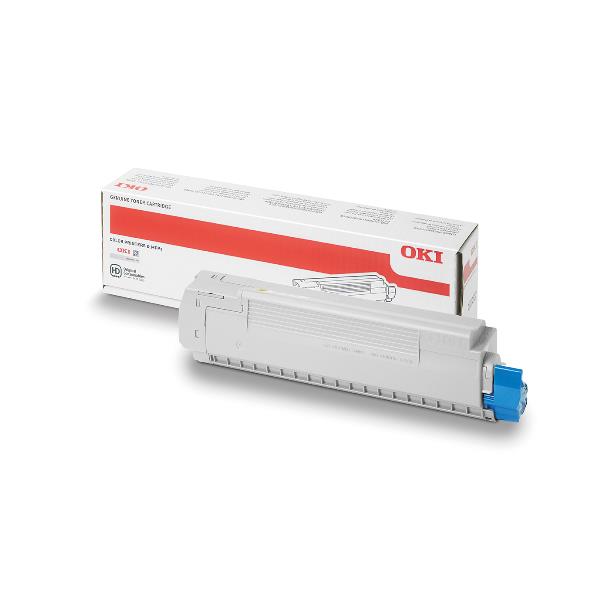 OKI - Giallo - originale - cartuccia toner - per OKI MC851, MC861