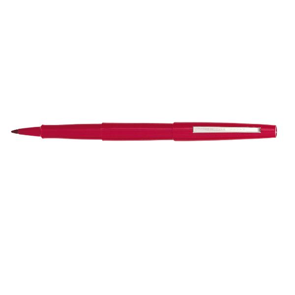 Paper Mate FLAIR ORIGINAL - Penna punta in fibra - rosso - inchiostro base acqua - 1 mm - medio (pacchetto di 12)