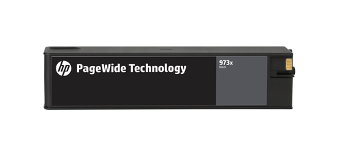 HP 973X - Alta resa - nero - originale - PageWide - cartuccia d'inchiostro - per PageWide Managed MFP P57750, P55250; PageWide Pro 452, 477