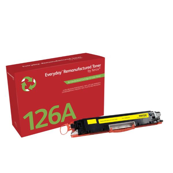 Xerox - Giallo - compatibile - cartuccia toner (alternativa per: HP CE312A) - per HP Color LaserJet Pro CP1025; LaserJet Pro MFP M175; TopShot LaserJet Pro M275