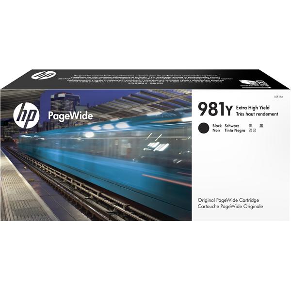 HP 981Y - 343.5 ml - Extra High Yield - nero - originale - PageWide - cartuccia d'inchiostro - per PageWide Enterprise Color MFP 586; PageWide Managed Color E55650