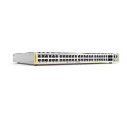 Allied Telesis AT X510-52GTX - Switch - L2+ - gestito - 48 x 10/100/1000 + 2 x 10 Gigabit Ethernet / 1 Gigabit Ethernet SFP+ + 2 x 10 Gigabit SFP+ - flusso d'aria da anteriore a posteriore - montabile su rack