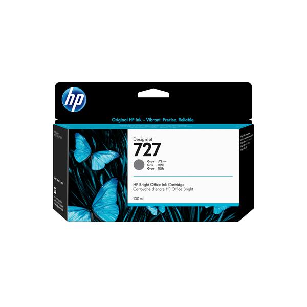 HP 727 - 130 ml - grigio - originale - DesignJet - cartuccia d'inchiostro - per DesignJet T1500, T1530, T2500, T2530, T920, T930