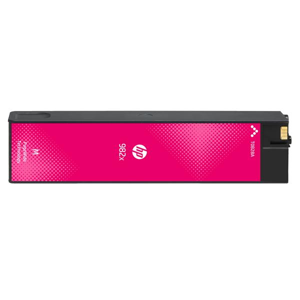 HP 982X - 116.5 ml - Alta resa - magenta - originale - PageWide - cartuccia d'inchiostro - per PageWide Enterprise Color 765, MFP 780; PageWide Enterprise Color Flow MFP 785