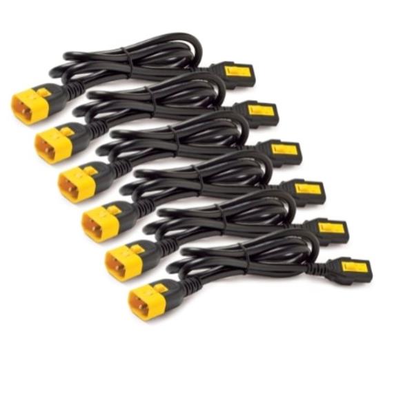 APC - Cavo di alimentazione - power IEC 60320 C13 a IEC 60320 C14 - 10 A - 61 cm - nero - Worldwide - per P/N: SCL500RMI1UC, SCL500RMI1UNC, SMTL750RMI2UC, SRT1500RMXLI, SRT1500XLI, SRT2200XLI-KR