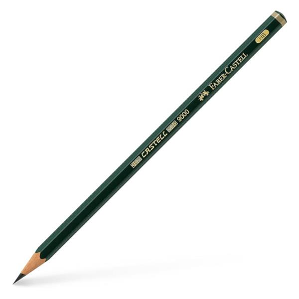 Faber-Castell CASTELL 9000 - Matita - HB (pacchetto di 12)