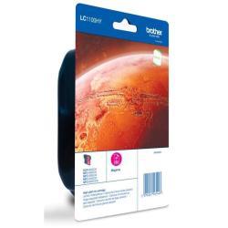 Brother LC1100M - Magenta - originale - cartuccia d'inchiostro - per Brother DCP-185, 385, 395, 585, J715, MFC-490, 5490, 5890, 5895, 6890, 790, 795, 990, J615