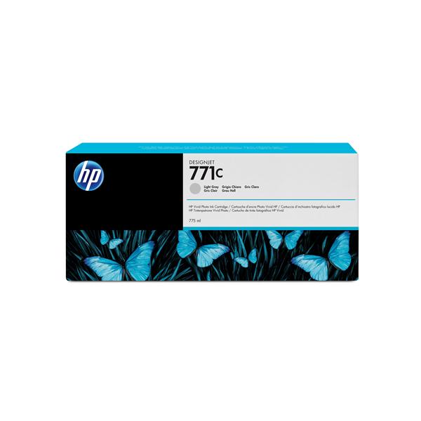 HP 771C - 775 ml - grigio chiaro - originale - cartuccia d'inchiostro - per DesignJet Z6200, Z6600, Z6610, Z6800, Z6810