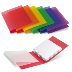 SEI MYTO A4 - Quaderno ad anelli - larghezza dorsale 40 mm - per 220 x 300 mm - rosso