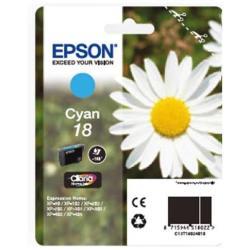 Epson 18 - 3.3 ml - ciano - originale - blister con radiofrequenza / allarme acustico - cartuccia d'inchiostro - per Expression Home XP-212, 215, 225, 312, 315, 322, 325, 412, 415, 422, 425