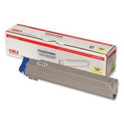 OKI - Giallo - originale - cartuccia toner - per C9600dn, 9600hdtn, 9600hn, 9600n, 9650dn, 9650hdn, 9650hdtn, 9650n, 9800hdn, 9800hdtn