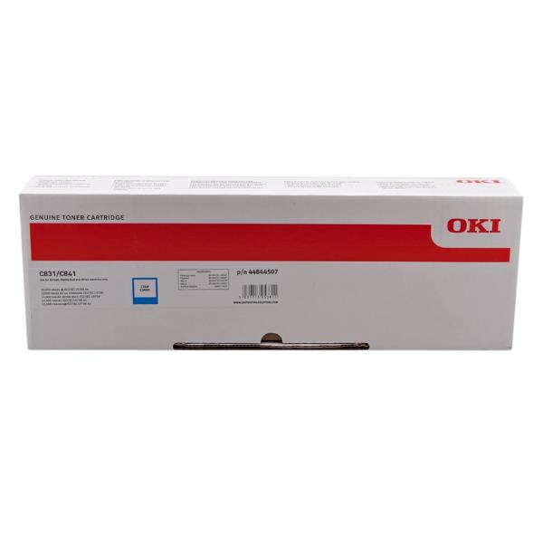 OKI - Ciano - originale - cartuccia toner - per C831cdtn, 831DM, 841cdtn, 841dn, 841n