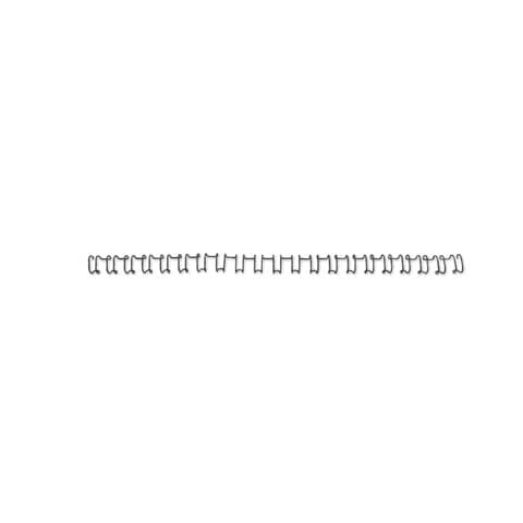 GBC MultiBind - 6 mm - 21 anelli - A4 (210 x 297 mm) - 55 fogli - nero - 100 pezzi filo per rilegatura - per P/N: IB271212, IB271250